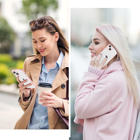 Crystal Clear Case for iPhone X/iPhone Xs, Soft Cute Flexible Multi-Color Thin TPU Shockproof Full Body Protective Girls Women Boy Men Cases for iPhone Xs/X 5.8", Pink(1-19) in Kuwait