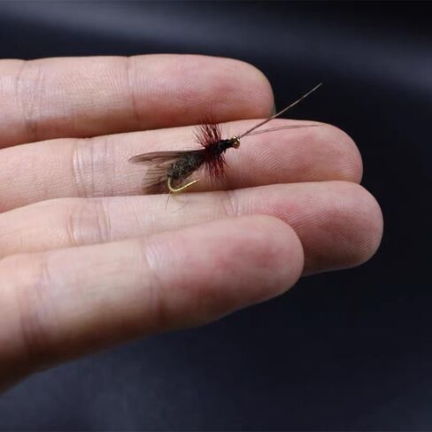 108pcs Fly Fishing Tying Materials Dry Fly DIY Binding Material Insect Wings Fishing for Trout in Saudi Arabia