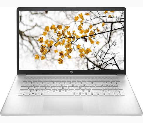 كمبيوتر محمول HP مقاس 17.3 بوصة HD + ذو حافة ضيقة للطلاب، AMD Ryzen 3 7320U (Beat i3-1215U)، ذاكرة وصول عشوائي LPDDR5 سعة 8 جيجابايت، محرك أقراص NVMe SSD بسعة 512 جيجابايت، لوحة مفاتيح رقمية، عمر بطارية طويل، واي فاي، كاميرا ويب، شحن سريع، Windows 11، w/B in Saudi Arabia