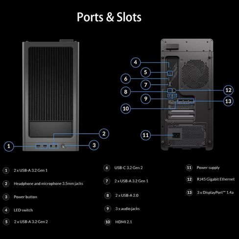 Lenovo Legion Pro Ryzen 7 RTX 4070 Ti Super Extreme Gaming Desktop, AMD Ryzen 7 7700, NVIDIA GeForce RTX 4070 Ti Super, 64GB RAM, 2TB SSD, Win 11 Pro, with Machenike Mechanical Keyboard Bundle in Saudi Arabia