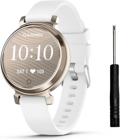 TopPerfekt Band Compatible with Garmin Lily 2, Slim Soft Silicone Quick Release Replacement Wristband for Lily 2, Garmin Lily2 Active (14mm) Smartwatch Strap in Kuwait
