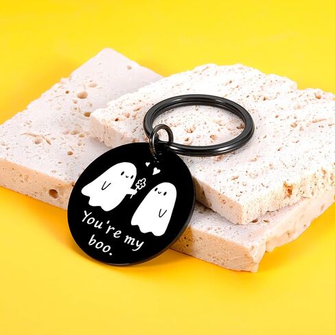 هدايا لصديقك أنت MY Boo Halloween Keychain مضحك الذكرى السنوية لحفلات الزفاف عيد الميلاد تخزين ستوفير شبح الحب بو سلة هدايا عيد الحب للزوجين صديقة بكميات كبيرة in Kuwait