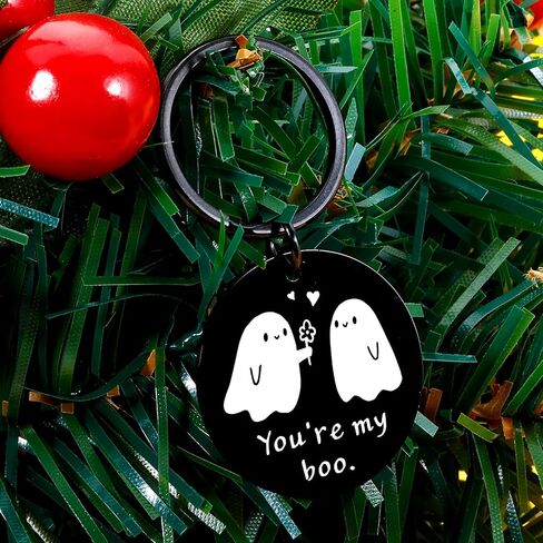هدايا لصديقك أنت MY Boo Halloween Keychain مضحك الذكرى السنوية لحفلات الزفاف عيد الميلاد تخزين ستوفير شبح الحب بو سلة هدايا عيد الحب للزوجين صديقة بكميات كبيرة in Kuwait