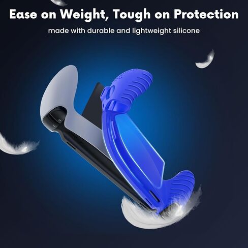 TNP Protective Case for PlayStation Portal - Silicone Skin Cover for PS Portal Shell with Anti-Slip, Shock-Absorption, Anti-Fingerprint, Scratch-Resistant, Black in Saudi Arabia