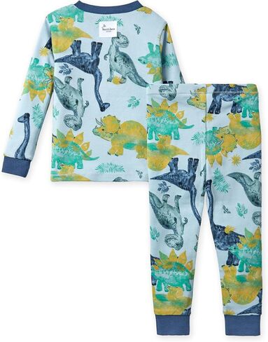 Burt's Bees Baby Baby Boys' Pajamas, Tee and Pant 2-Piece Pj Set, 100% Organic Cotton, Polar Mountain in Saudi Arabia