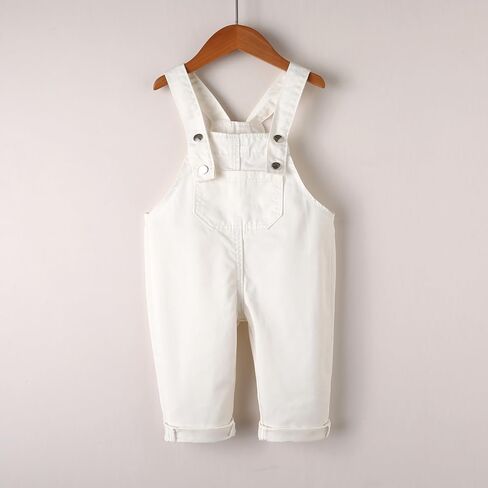 Baby Boys Girls Overalls Infant Toddler Suspender Straps Jumpsuit Romper Outfits Corduroy Adjustable Button Pants in Saudi Arabia