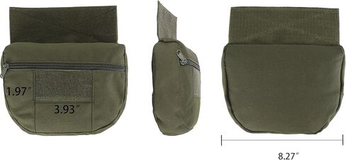 الحقيبة التكتيكية قطرة ، 1000D التكتيكية المتدلي الحقيبة التكتيكية تفريغ الحقيبة ل JPC CPC AVS التكتيكية سترة هوك وحلقة الحقيبة in Kuwait