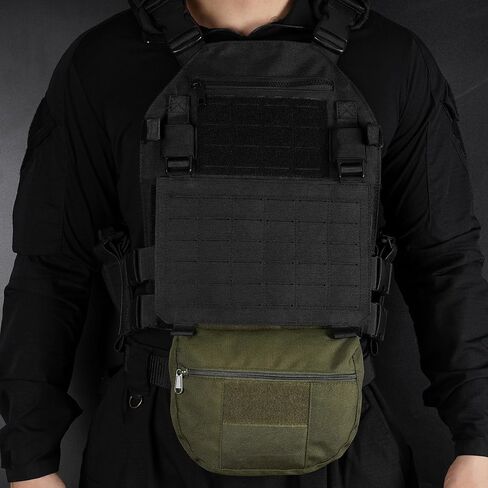 الحقيبة التكتيكية قطرة ، 1000D التكتيكية المتدلي الحقيبة التكتيكية تفريغ الحقيبة ل JPC CPC AVS التكتيكية سترة هوك وحلقة الحقيبة in Kuwait