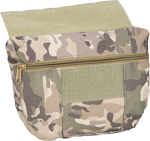 Tactical Drop Pouch,1000D Tactical Dangler Pouch Tactical Dump Pouch for JPC CPC AVS Tactical Vest Hook and Loop Pouch in Saudi Arabia