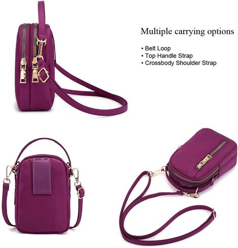 Women Small Crossbody Phone Bag Cell Phone Purse Wallet for Samsung Galaxy S24 S23 S22 S21 Plus A15 A35 iPhone 15 SE Pixel 8a in Saudi Arabia