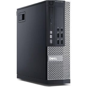 Dell Fast Optiplex 9020 Small Form Business Desktop Mini Tower Computer PC (Intel Core i5-4570, 16GB Ram, 2TB Hard Drive, WiFi, DVD-RW) Win 10 Professional (Renewed)