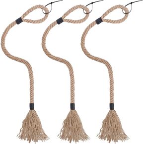 Bompro 3 Pcs Hunting Deer Hemp Rope 30 Inch Scent Rope, Deer Hemp Rope, Deer Scratch Rope, Deer Hunting Accessories