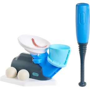 Little Tikes 2-in-1 Pop 'n Pitch Trainer, Outdoor Sports Experience for Boys and Girls Ages 3+
