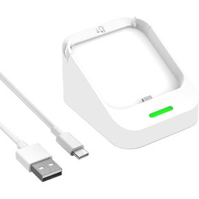 WUKUR Square Dock for Square Reader 2nd Generation,Square Card Reader Stand Holder, Dock with Smart Anti-Sleep Button Portable Size Anti-Slip SquareCard Reader USB-C