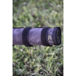 Full Auto High Temp Alpha Suppressor Cover 8 inch Dark Black Camo