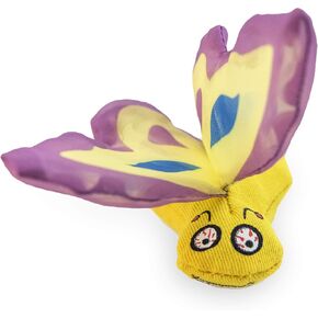 YEOWWW! Zhjdongtuo Organic Very Strong Crinkle Catnip cat Toy (1 x Purple L 6cm H 7cm)