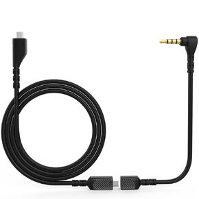 Replacement Arctis 5 Audio Cable Cord Compatible with SteelSeries Arctis 3, Arctis Pro, Arctis 5, Arctis 7 Gaming Headset, Audio Cable 3.5mm Fit for GameDac