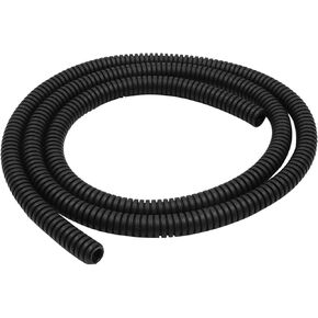 X AUTOHAUX 3.28ft 7mm Wire Loom Tubing Auto Wire Conduit Flexible Cable Polypropylene Tube for Car
