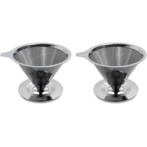 Ceramic Coffee Dripper Pour Over Ceramic Coffee Maker, Coffee Slow Brewing Accessories for Home, 1-2 Cup, Black