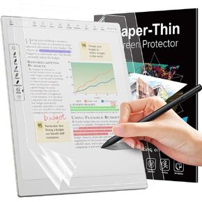 MoKo 2 Pack Paper Screen Protector Compatible with Remarkable Paper Pro 2024, Anti-Glare Matte Film Fits Remarkable Paper Pro 11.8", PET Eye Protection for Drawing, Note-Taking Like on Paper, Matte