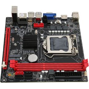 LGA 1155 Motherboard, ATX Desktop Motherboard, PCIe 16X DDR3 Memory VGA HD Port Multiphase Power SATA3.0, DDR3, Interface, , for PC Replacement