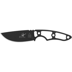 Tops Knives TP3PR03: 3 Pointer Skeletonized Fixed Blade - Black Kydex/Belt Loop Sheath