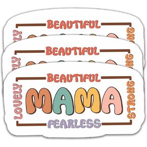 (3Pcs) Yes I Know I Look Like My Mom Sticker Funny Daughter Saying Gift for Daughters Sons Mother's Day – Waterproof Vinyl Decal for Books Laptops Phones Tumblers Water Bottles, Size 3 x 2.5 Inch