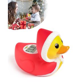 Baby Bath Thermometer Baby Safety Digital Room and Bath Thermometer with LCD Display Durable and Waterproof Frog Shape Bath Temperature Toy