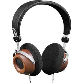 okcsc M1 Pro Open-Back Headphones, Wired On-Ear Design Stereo Headsets, Retro Headphones Sapele Wood Shell 40mm Driver with 3.5mm Connection/6.35mm Conversion Plug Included for Music Audiophile