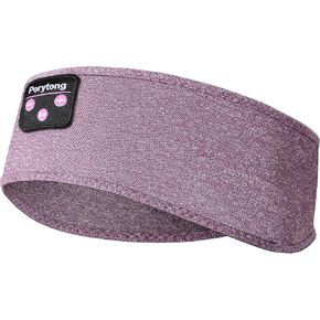 Sleep Headphones Bluetooth 5.2 Headband, Sports Headband Headphones Wireless Earphones Sweat Resistant Earbuds with Ultra-Thin HD Stereo Speaker for Sleeping Workout Running Cool Gadgets Unique Gifts