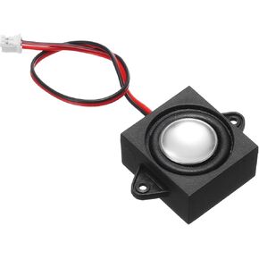 uxcell 2Pcs Speaker 3 Watt 4 Ohm Mini Speaker Micro Speaker with JST-PH2.0 Interface for Small Electronic Projects Advertising Machines LCD TV Monitors