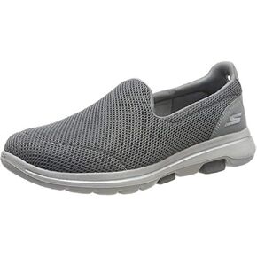Skechers Women's Go Walk 5 Sneaker, Grey, 8 M US