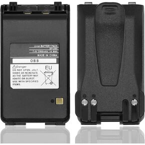 BP-265 Battery BP265 Li-ion Battery [2024 New Version 2600mAh] for ICOM IC-V80 Battery IC-V80E IC-T70A IC-T70E IC-F3001 IC-F3002 IC-F3003 IC-F3101D IC-F4001 IC-F4002 IC-F4101D IC-F4003 F3001 Battery