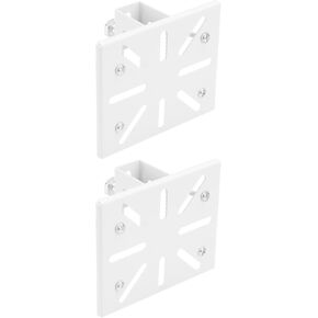 2 Sets Gutter Mount Camera Mounting Bracket Compatible with SoloCam S340 Compatible with Wyze Compatible with Ring 110x90mm White