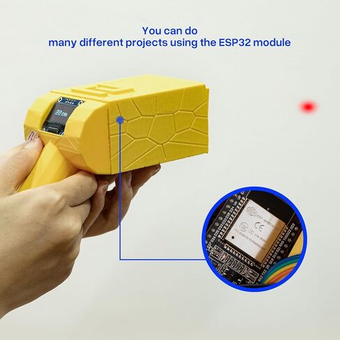 ELEGOO 3 قطع ESP-WROOM-32 لوحة تطوير Micro-USB، 2.4 جيجا هرتز وضع مزدوج واي فاي + بلوتوث وحدة تحكم دقيقة ثنائية النواة لـ Arduino IDE، تدعم AP/STA/AP+STA، رقاقة CP2102 in Saudi Arabia