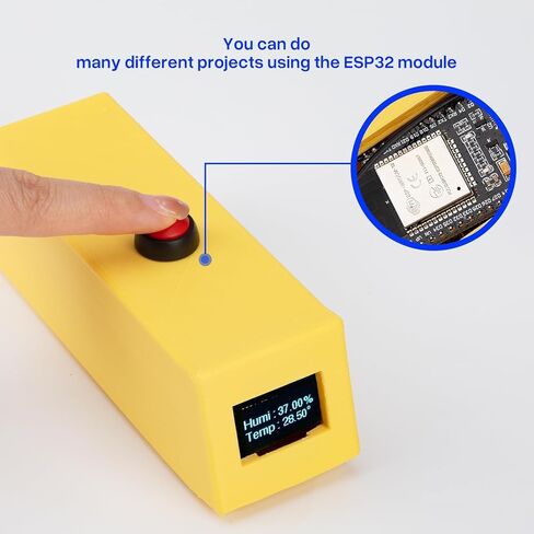 ELEGOO 3 قطع ESP-WROOM-32 لوحة تطوير Micro-USB، 2.4 جيجا هرتز وضع مزدوج واي فاي + بلوتوث وحدة تحكم دقيقة ثنائية النواة لـ Arduino IDE، تدعم AP/STA/AP+STA، رقاقة CP2102 in Saudi Arabia