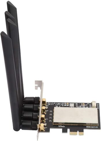 ASHATA Wireless Network Card Adapter, BCM94360CD Adapter NGFF to PCI-E Converter Desktop Wireless Network Card Adapter Card in Saudi Arabia