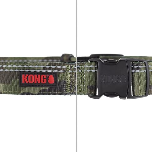 KONG Max HD Ultra Durable Neoprene Padded Dog Collar (Large, Camo) in Saudi Arabia