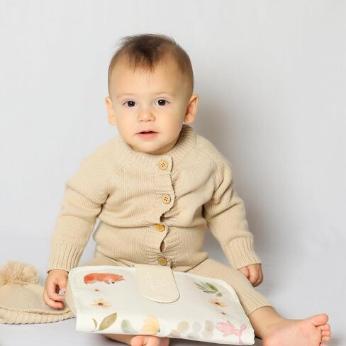 Portable Baby Diaper Changing Pad – Waterproof, Lightweight & Foldable with Built-in Pillow | Perfect Travel Changing Mat for Baby Diaper Bag | Easy-to-Clean Portable Changing Station for On-the-Go in Saudi Arabia
