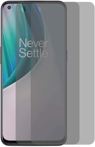 Screen Protector [2 Pack] for OnePlus Nord N10 5G, 6.49'' Privacy, Anti-spy, 9H Hardness Front Glass Screen Protector, Compatible with BE2029 BE2025 BE2026 BE2028 in Saudi Arabia