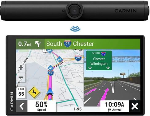 Garmin 010-01866-00 BC 40 Wireless Backup Camera | Official USA Partner Model | Bundle with DriveSmart 86 8" Car GPS Navigator in Saudi Arabia
