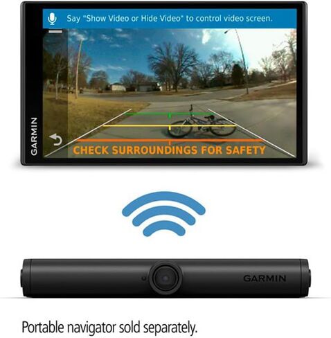 Garmin 010-01866-00 BC 40 Wireless Backup Camera | Official USA Partner Model | Bundle with DriveSmart 86 8" Car GPS Navigator in Saudi Arabia