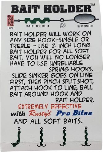 Rusty's Bait Holder, Catfish Fishing Bait Holder, Dough Baits, Sponge Baits and All Soft Baits in Saudi Arabia