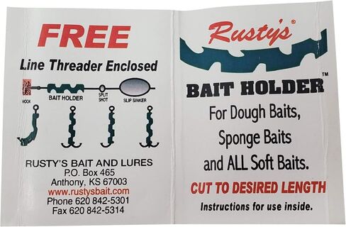 Rusty's Bait Holder, Catfish Fishing Bait Holder, Dough Baits, Sponge Baits and All Soft Baits in Saudi Arabia
