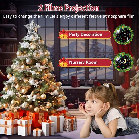 Dinosaur Projector Light with Music and Timer, 2 in 1 Star Projector Night Light for Kids, High Brightness 17 Lighting Lamp with Remote Control for Baby Bedroom Decor, Christmas, Birthday Gifts(Green) in Saudi Arabia