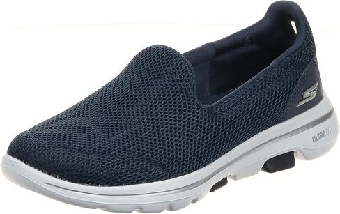 حذاء رياضي نسائي من Skechers Go Walk 5، رمادي - 8 M US in Saudi Arabia
