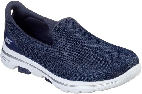 حذاء رياضي نسائي من Skechers Go Walk 5، رمادي - 8 M US in Saudi Arabia