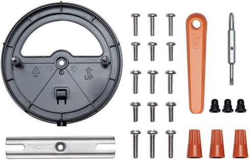 Ring Spare Parts Kit for Floodlight Cam, White in Kuwait