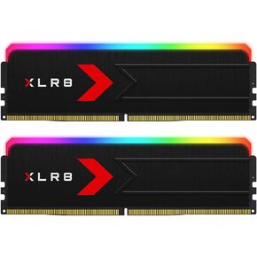 PNY XLR8 Gaming Epic-X RGB™ 32GB (2x16GB) DDR5 RAM 6400MHz CL36-48-48-104 1.4V (XMP/Expo Compatible) Desktop Memory Kit