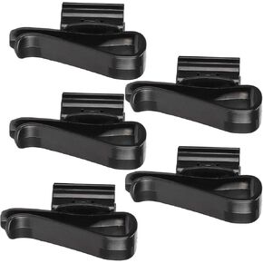 5Pcs Set Aquarium Fish, Pipe Fixing Clip Water Change aquarium water hose Tool Holder ClampBlue (Black)